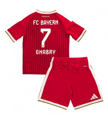Bayern Munich Serge Gnabry #7 Hjemmebanetrøje Børn 2026-27 Kortærmet (+ Korte bukser)